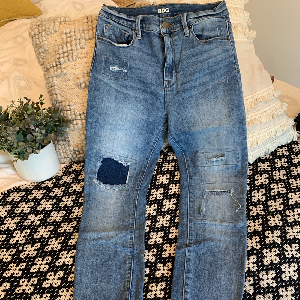 Distressed BDG Twig Jeans